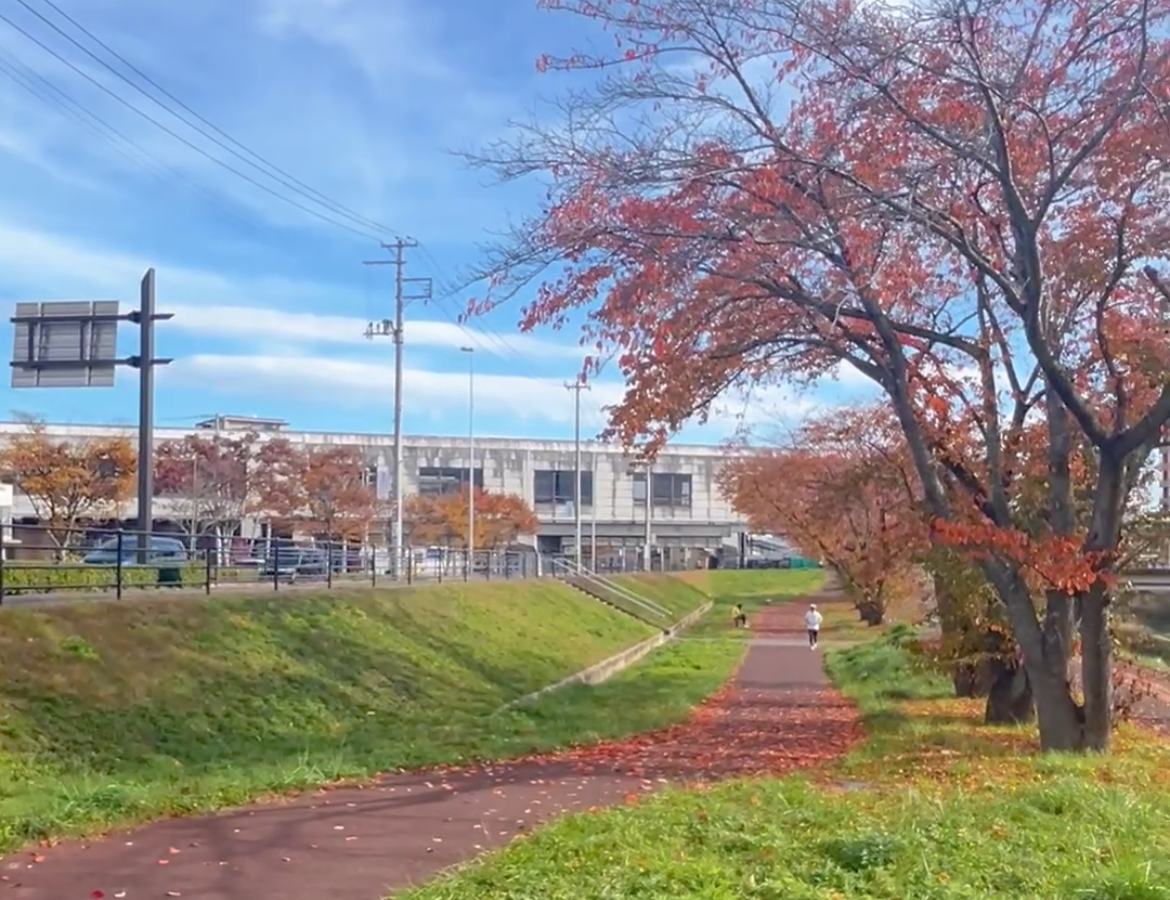 仙台長町ランニングコース　富沢駅