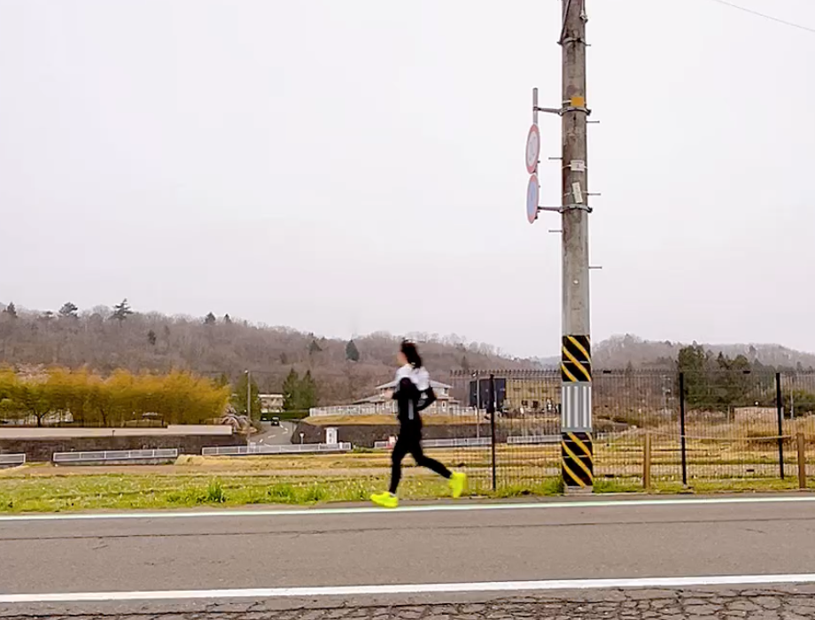 秋保温泉のランニングコース