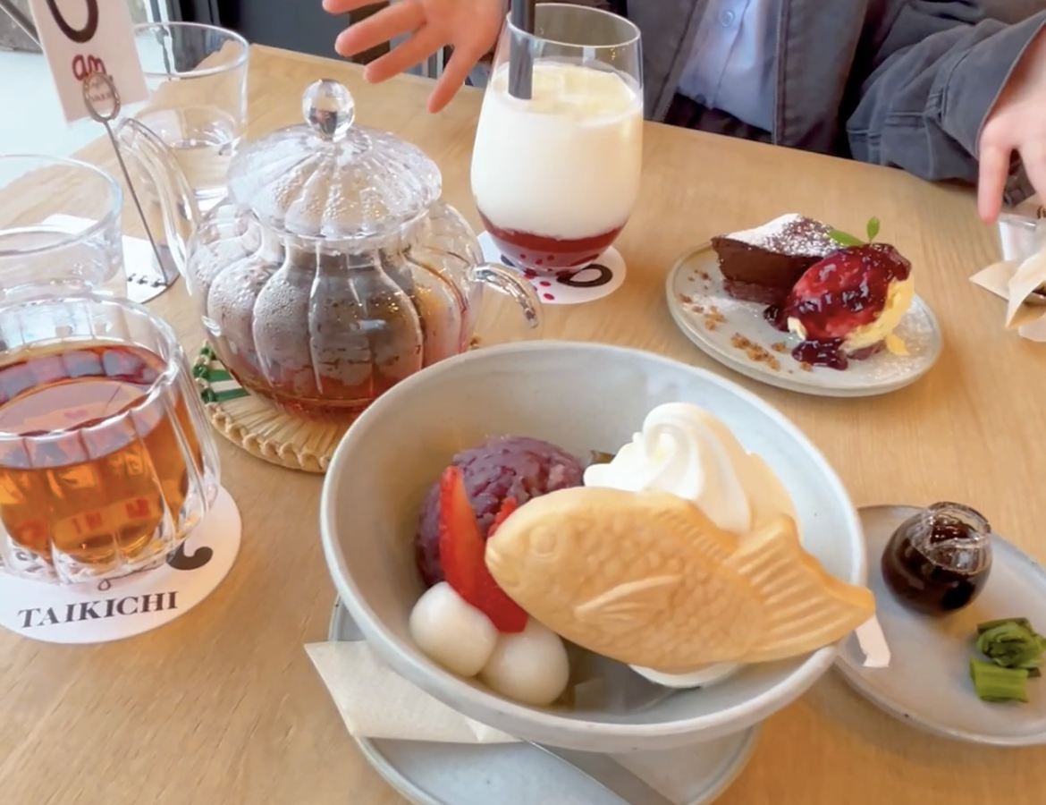 秋保温泉のカフェanのメニュー