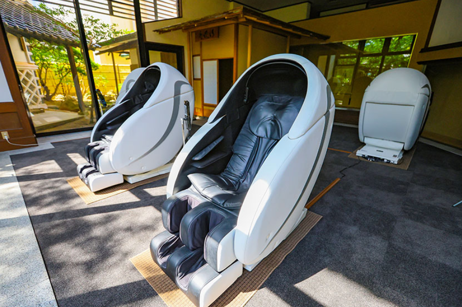 秋保温泉TAOYAのマッサージチェア
