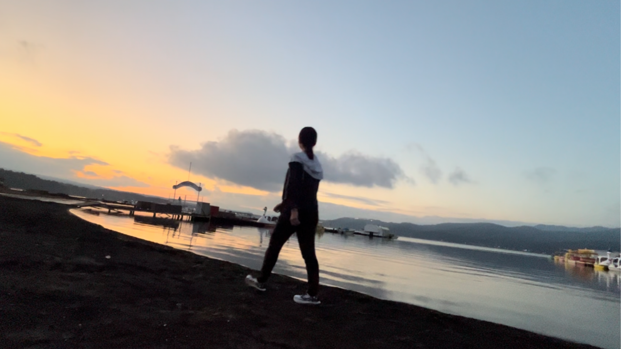 山中湖 一人旅